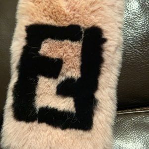 Pink FendiScarf still has tags